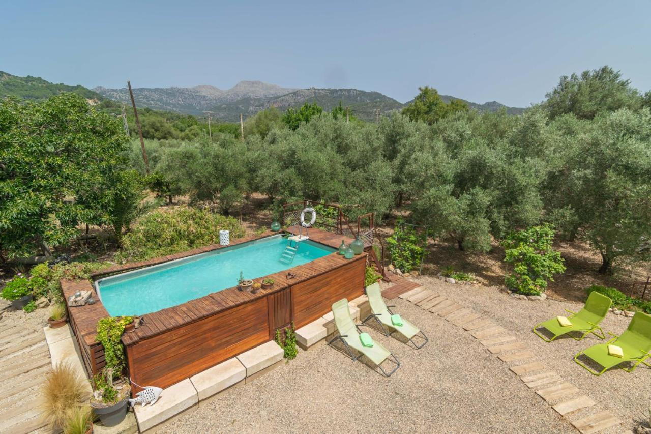 Cas Roig Villa Mancor del Valle Bagian luar foto